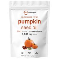 VIP Pumpkin Seed Oil with Saw Palmetto Softgels